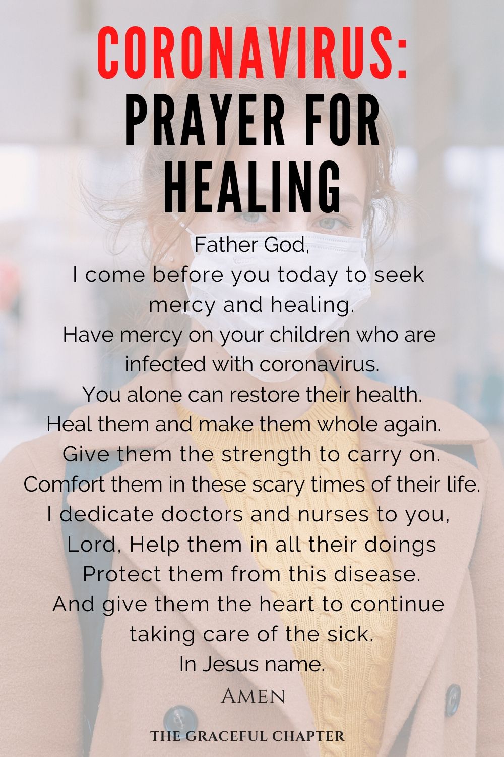 coronavirus- prayer for healing