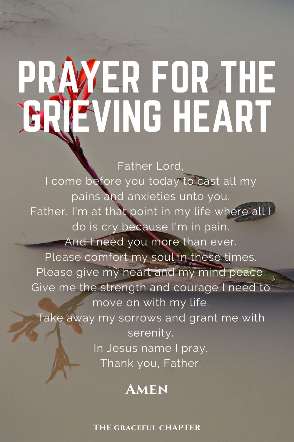 prayer for the grieving heart