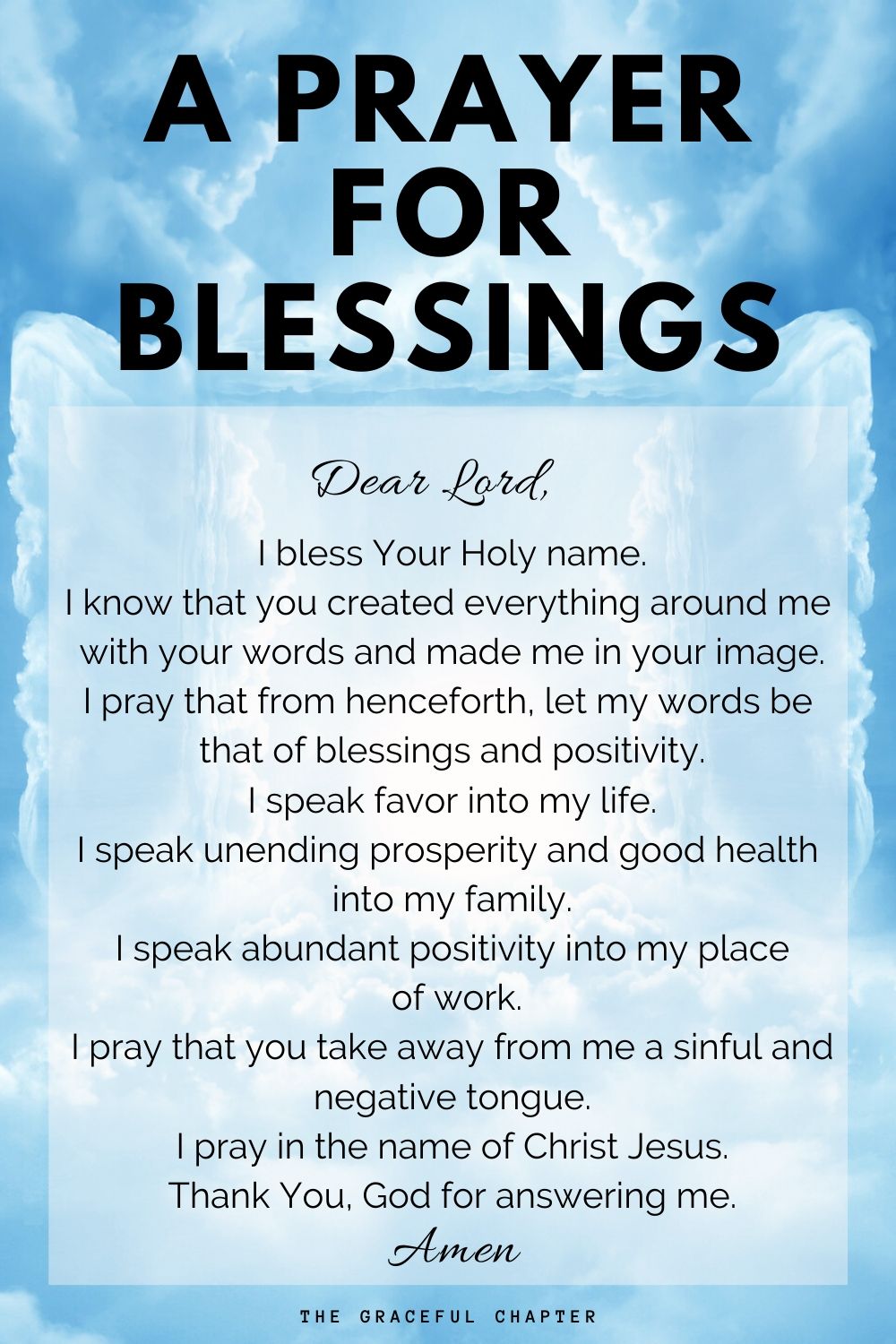  prayer for blessings