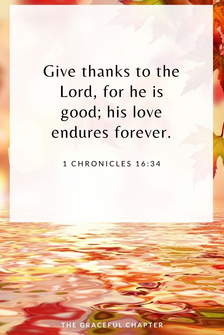 thanksgiving bible verse