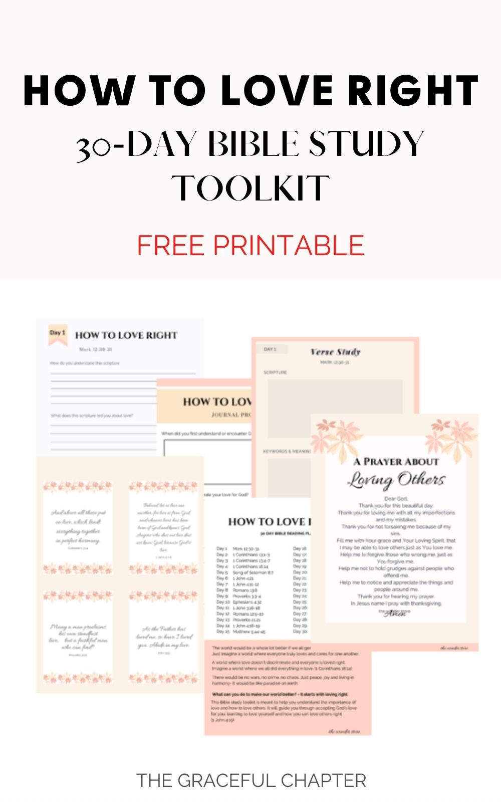 how to love right bible study toolkit