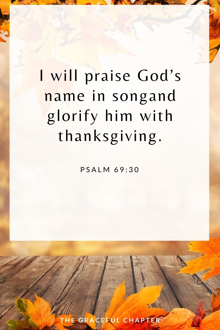 thanksgiving bible verse