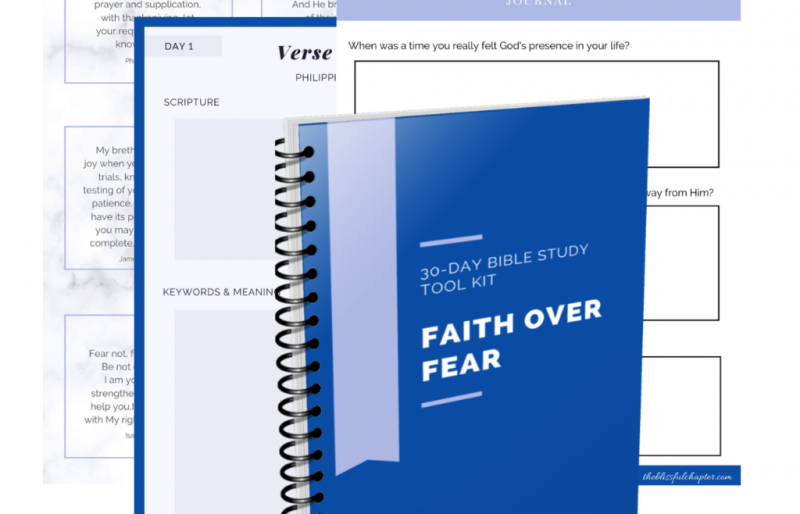 Faith Over Fear – Free 30-Day Bible Study Toolkit