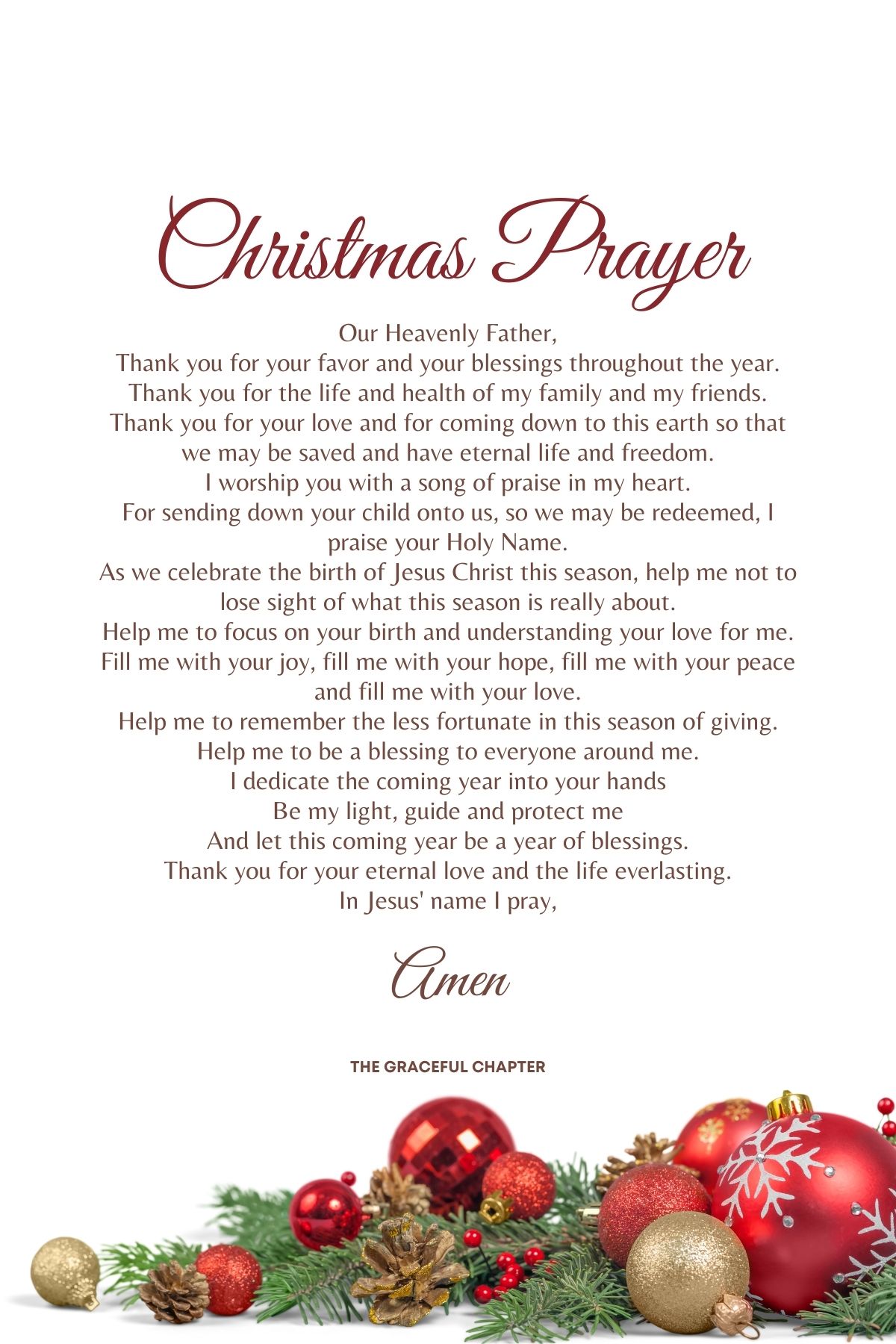 Christmas Prayer