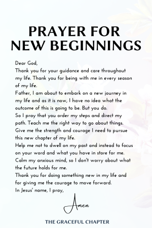 30 Encouraging Bible Verses On New Beginnings (with Images) - The 