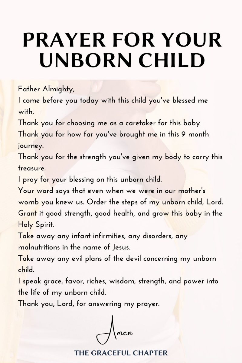 11 Important Prayers For Pregnant Women The Graceful Chapter