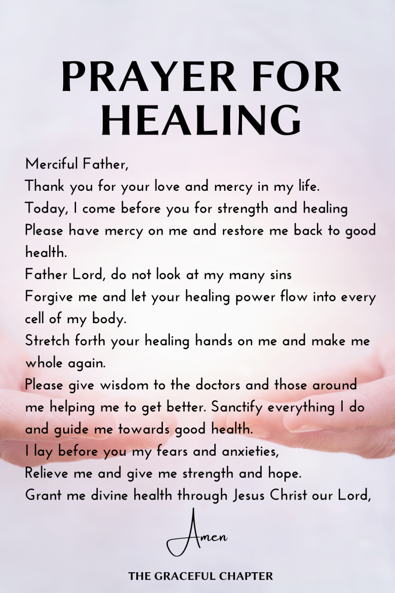 31 Bible Verses For Healing And Strength - The Graceful Chapter