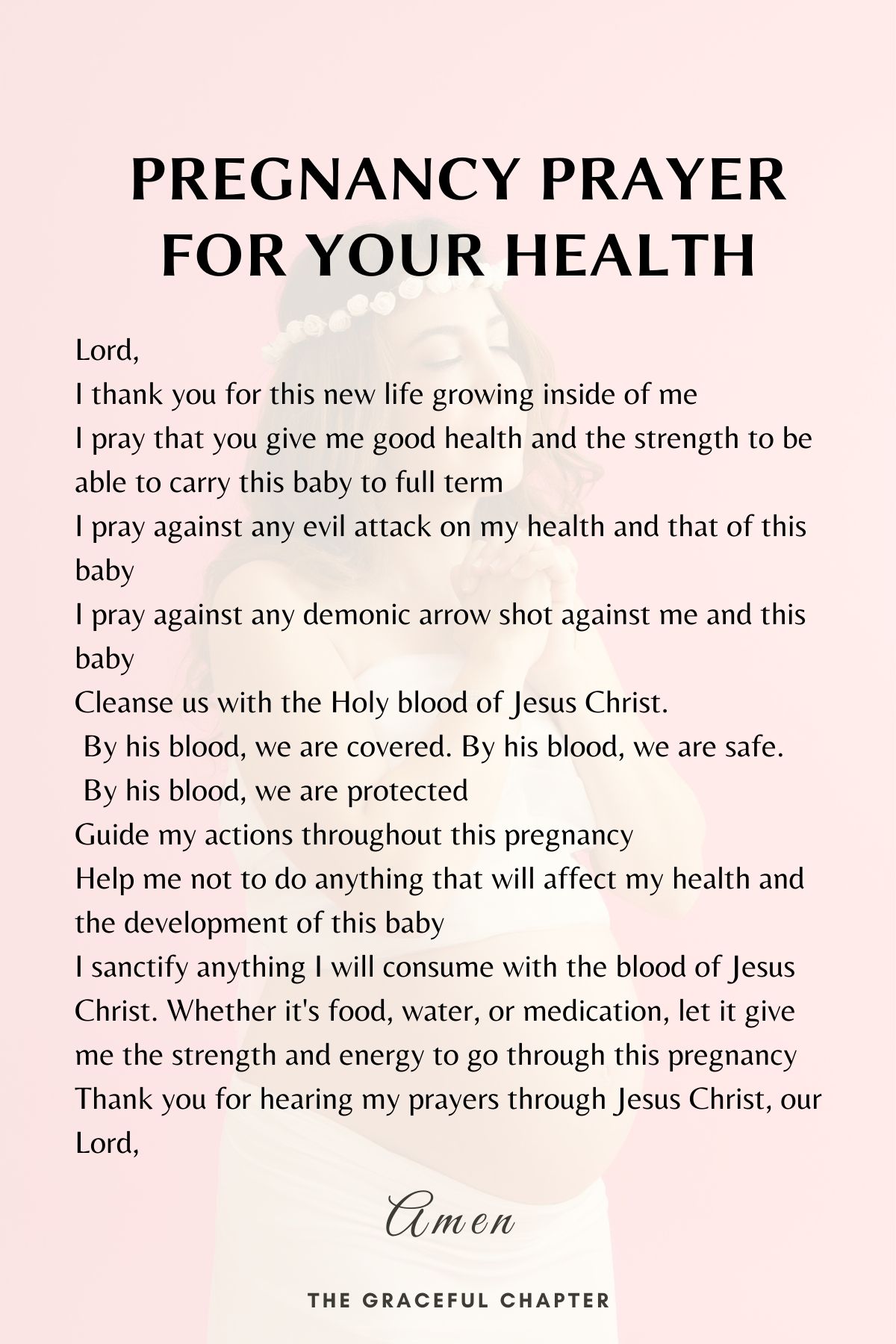 Prayers for pregnant women - Pregnancy prayer for your health