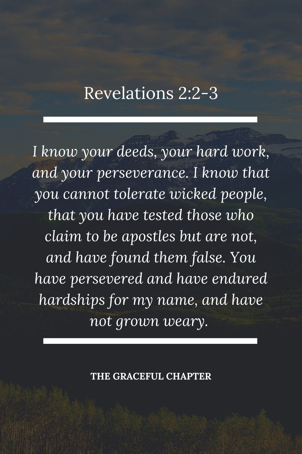 bible verse about perseverance and character