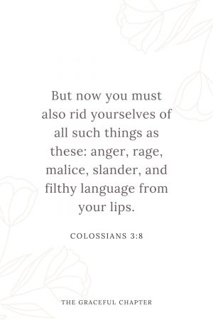 43 Bible Verses To Calm Down Anger - The Graceful Chapter