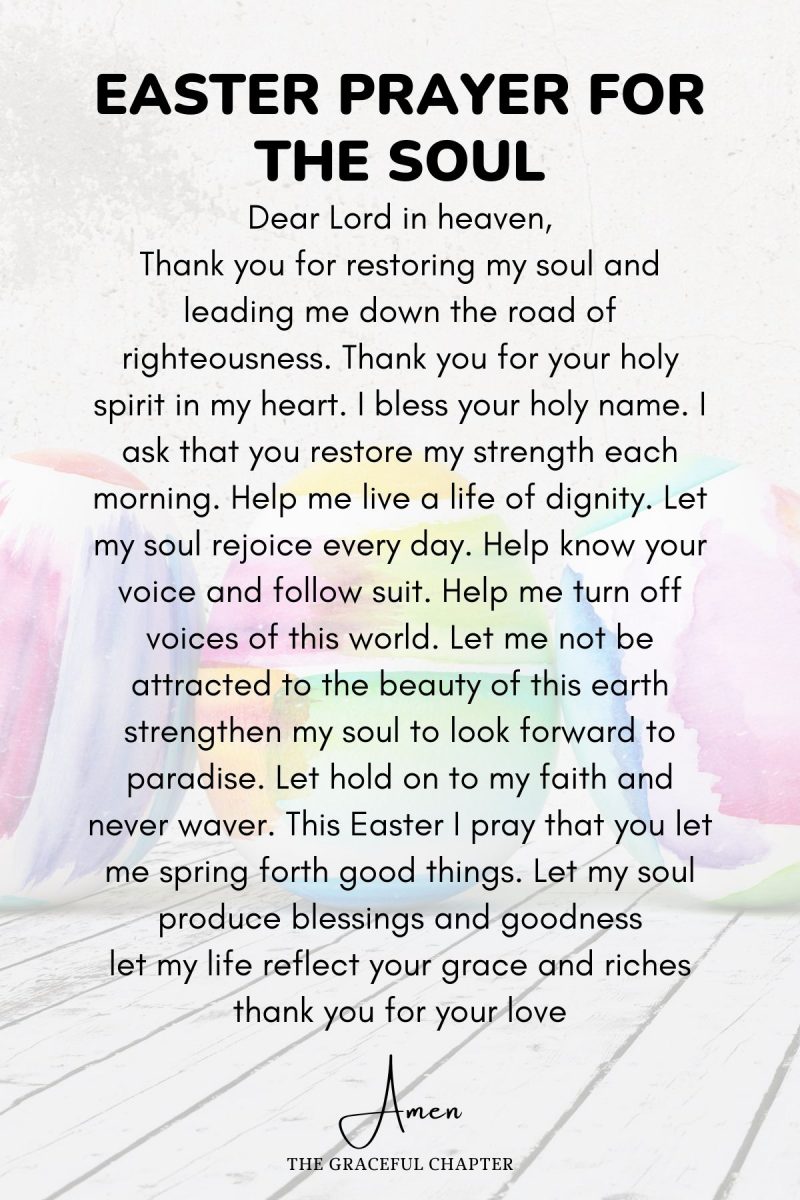 10 Easter Prayers Of Thanks - The Graceful Chapter