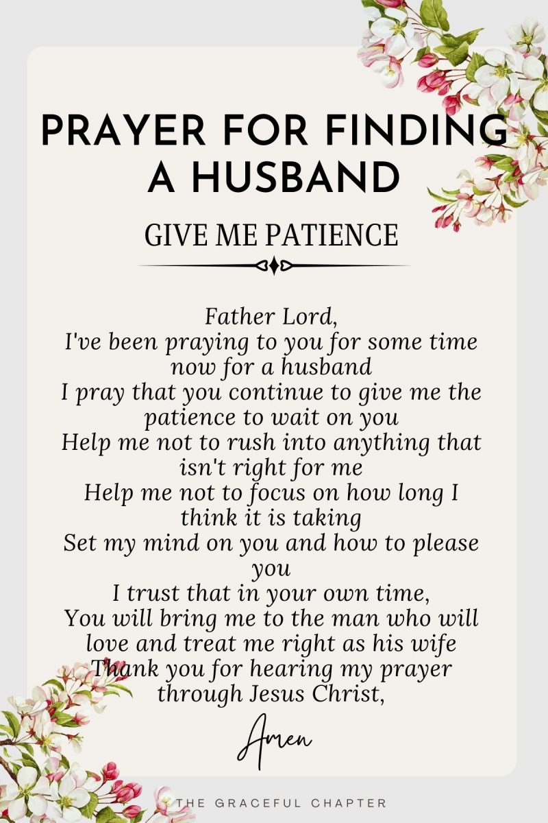 12 Prayers For Your Future Husband - The Graceful Chapter