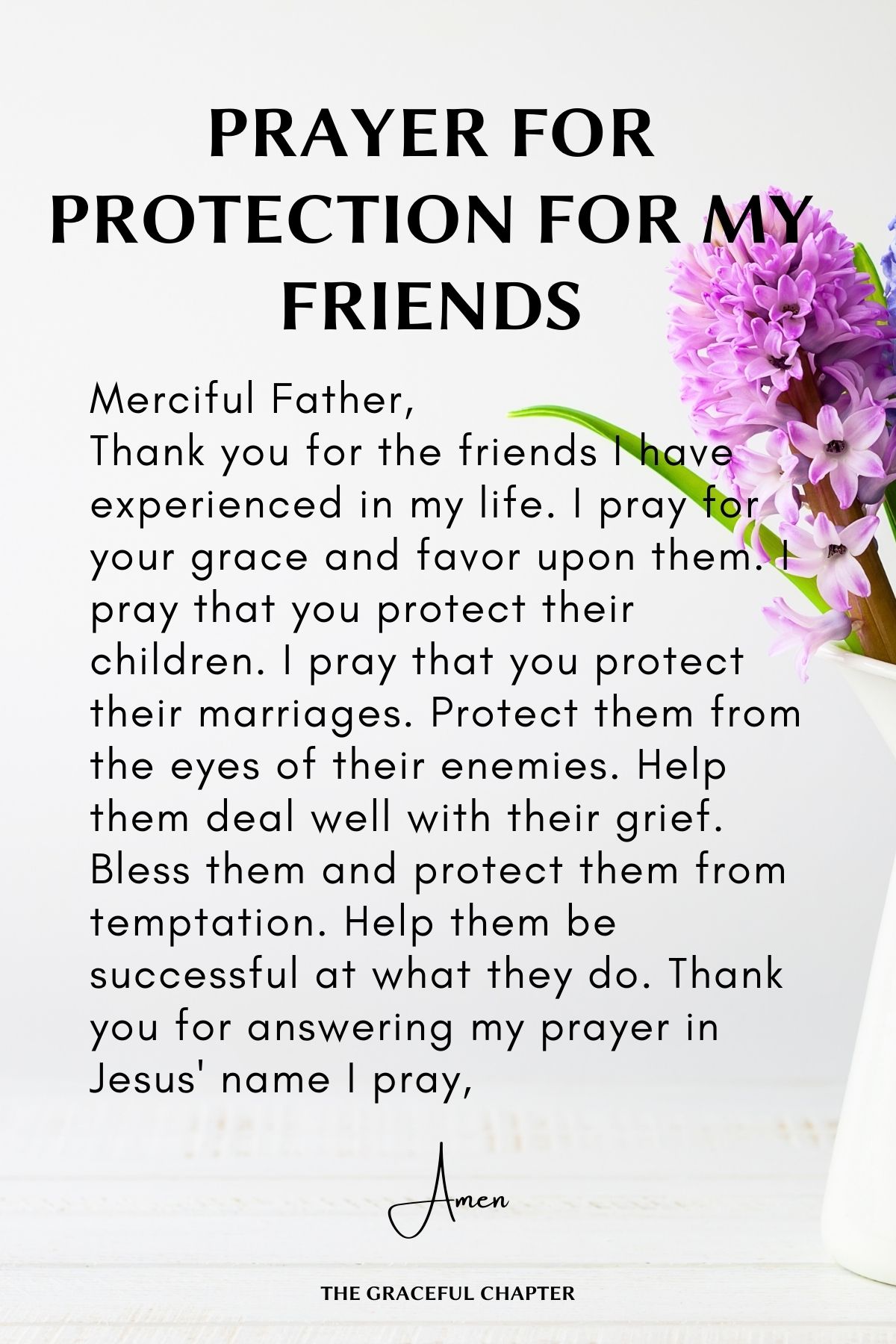 Prayer for Protection for friends