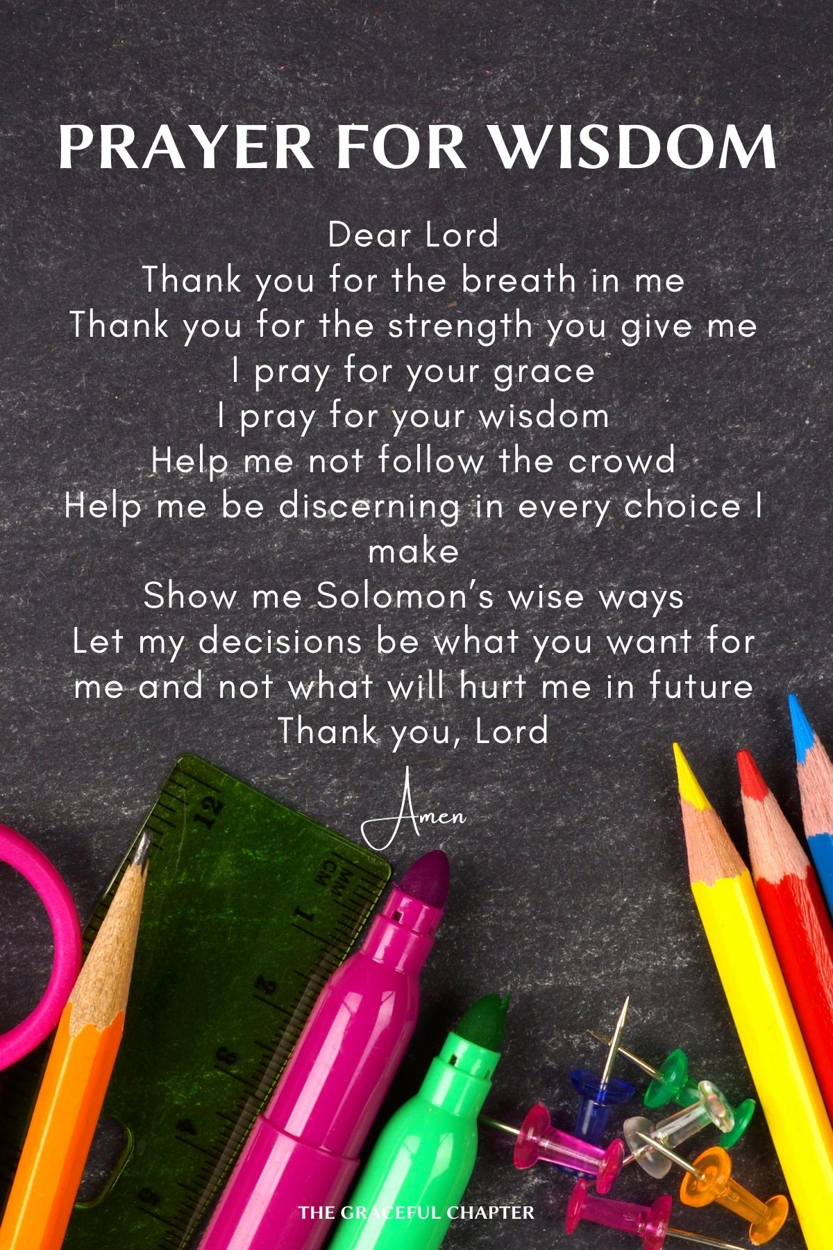 18 Encouraging Prayers For School The Graceful Chapter