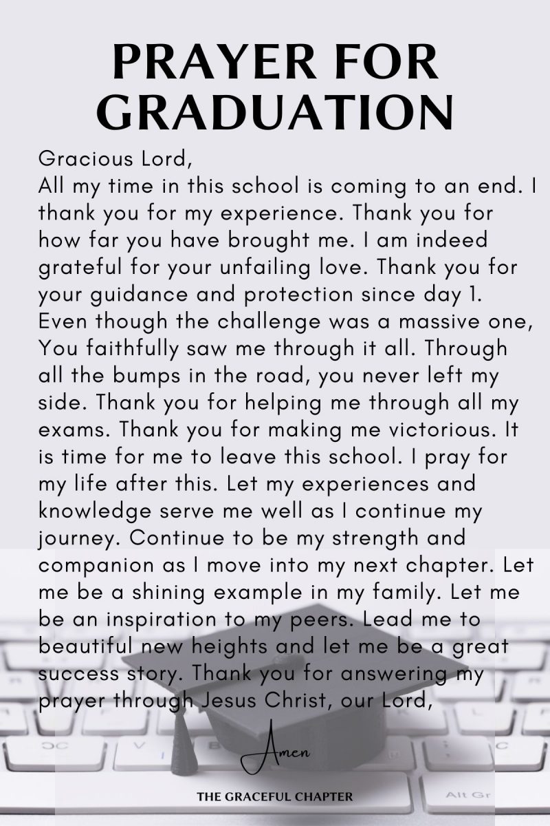 18 Encouraging Prayers For School - The Graceful Chapter