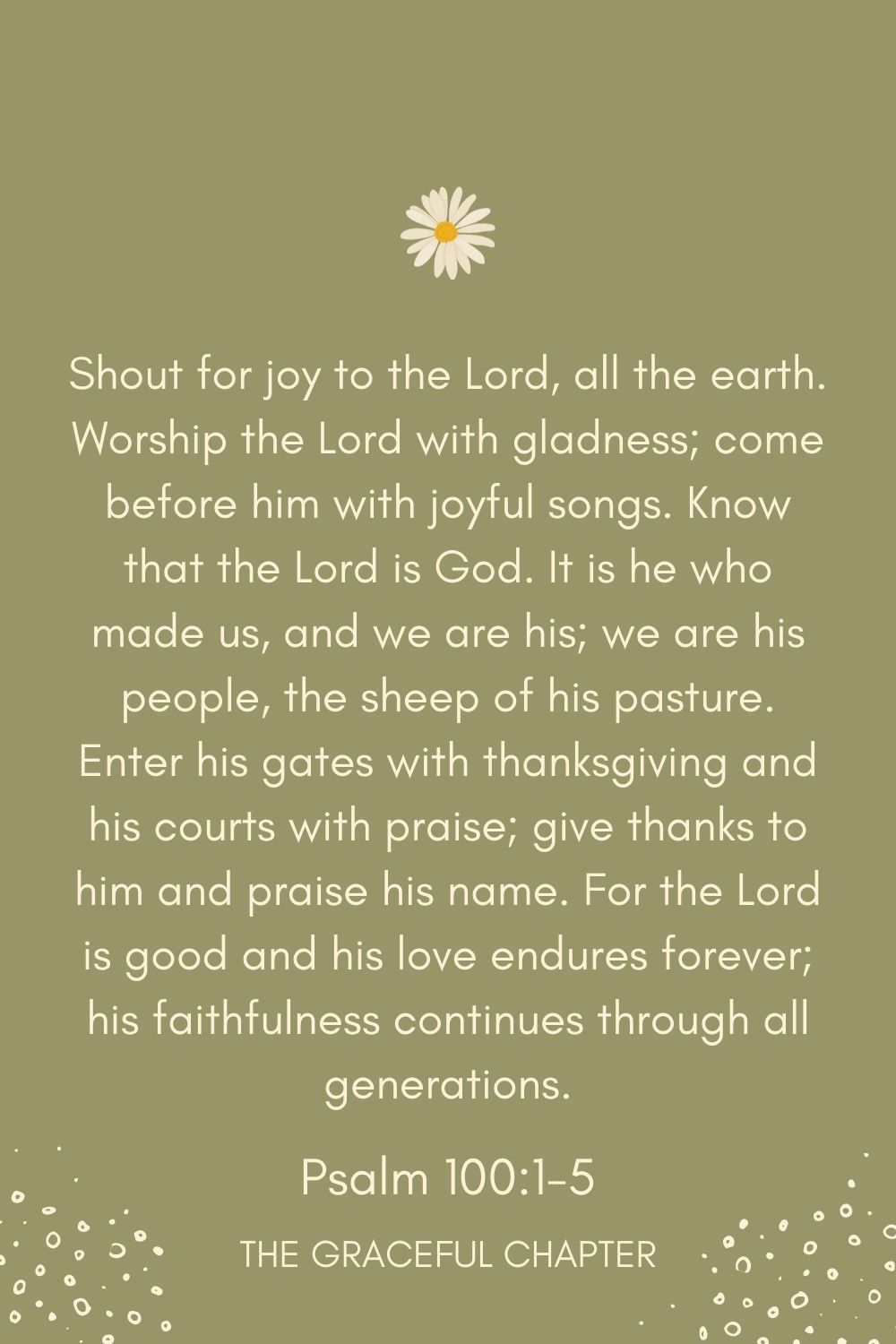 thanksgiving psalms verses
