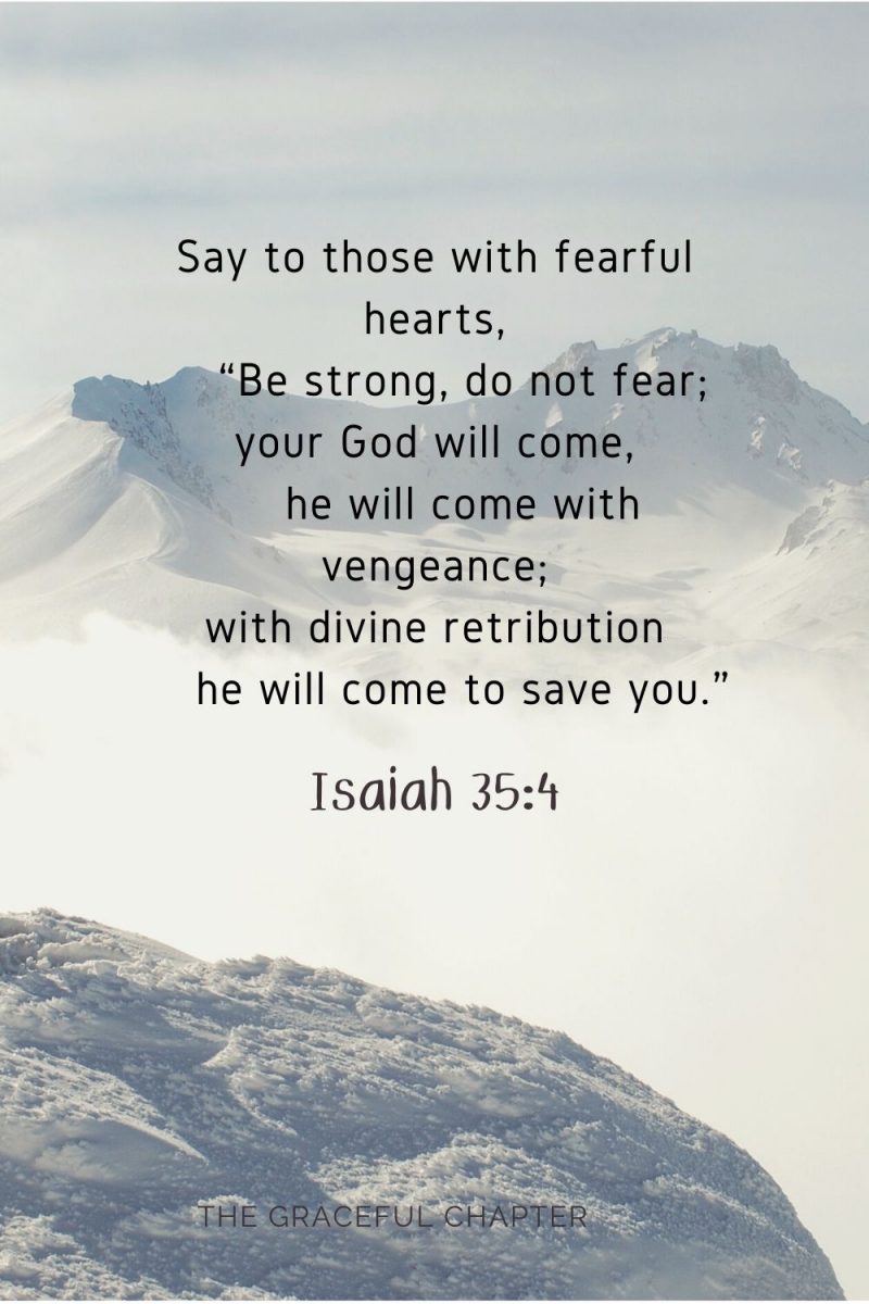 37 Bible Verses For Overcoming Fear - The Graceful Chapter