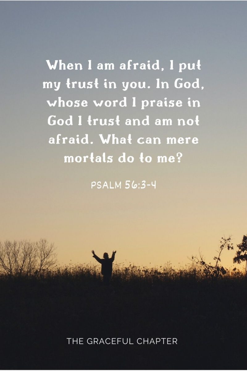 37 Bible Verses For Overcoming Fear - The Graceful Chapter