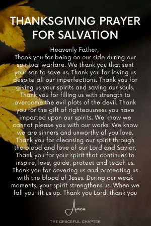 10 Prayers For Thanksgiving Day - The Graceful Chapter