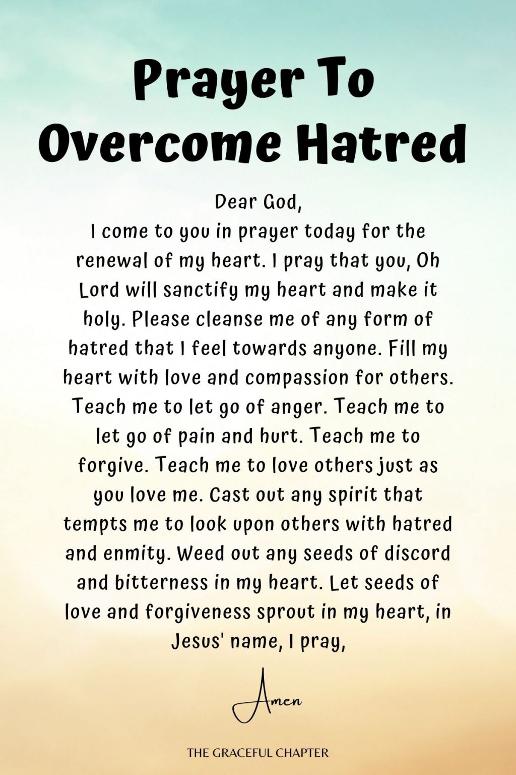 38 Bible Verses About Hatred - The Graceful Chapter