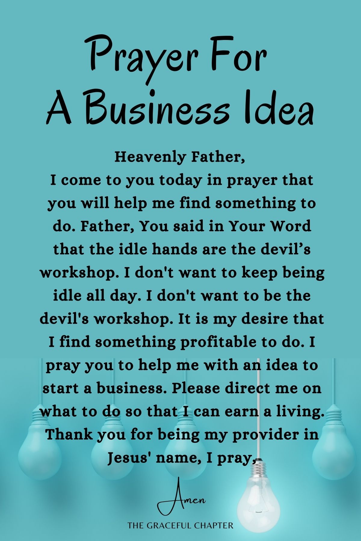 prayer for business travel