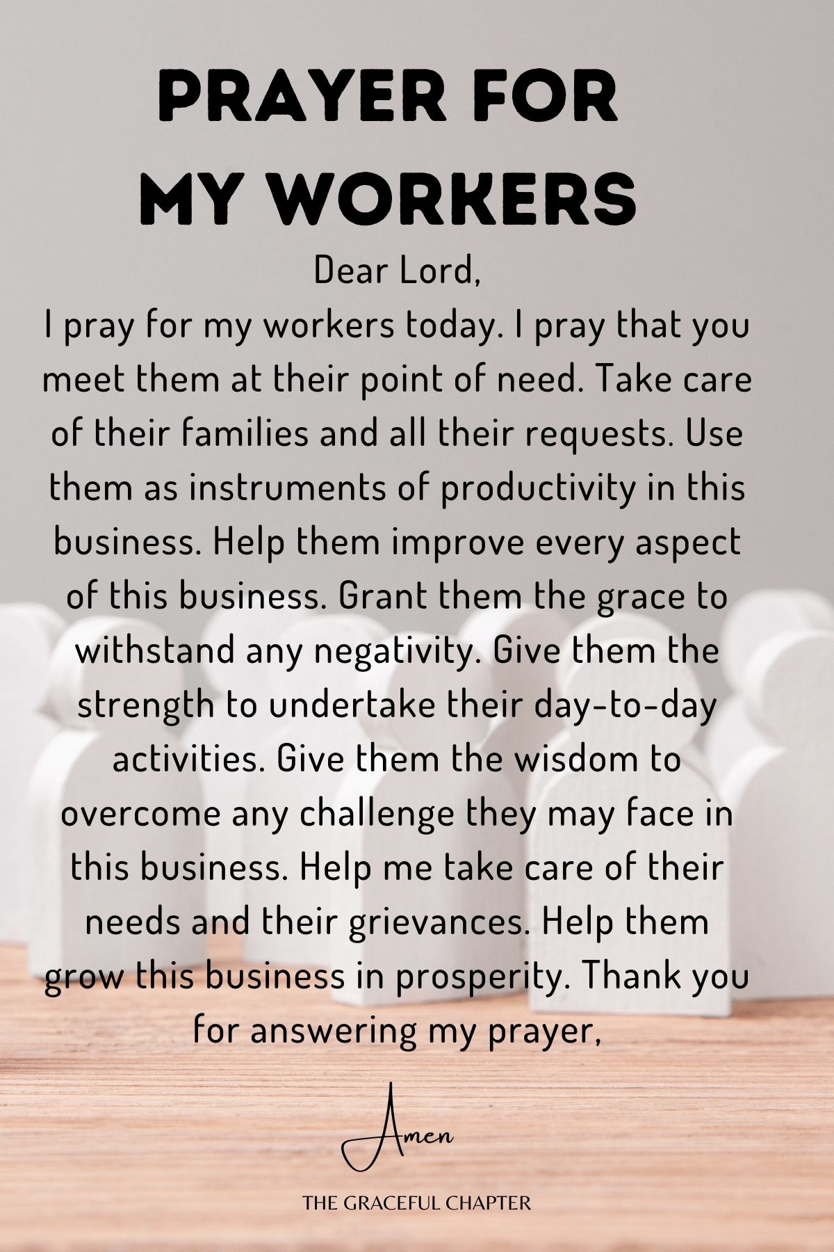 14 Good Prayers For My Business - The Graceful Chapter