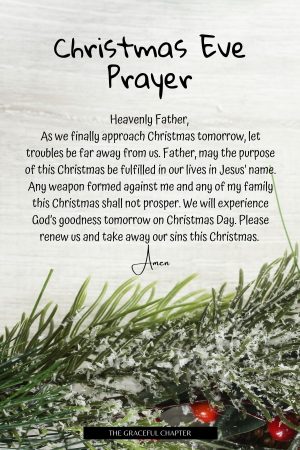 15 Beautiful Christmas Prayers - The Graceful Chapter