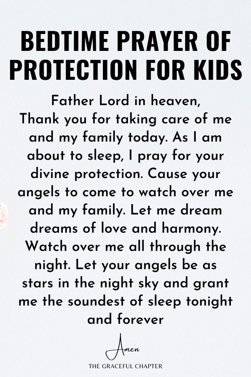 Bedtime Prayers for Kids