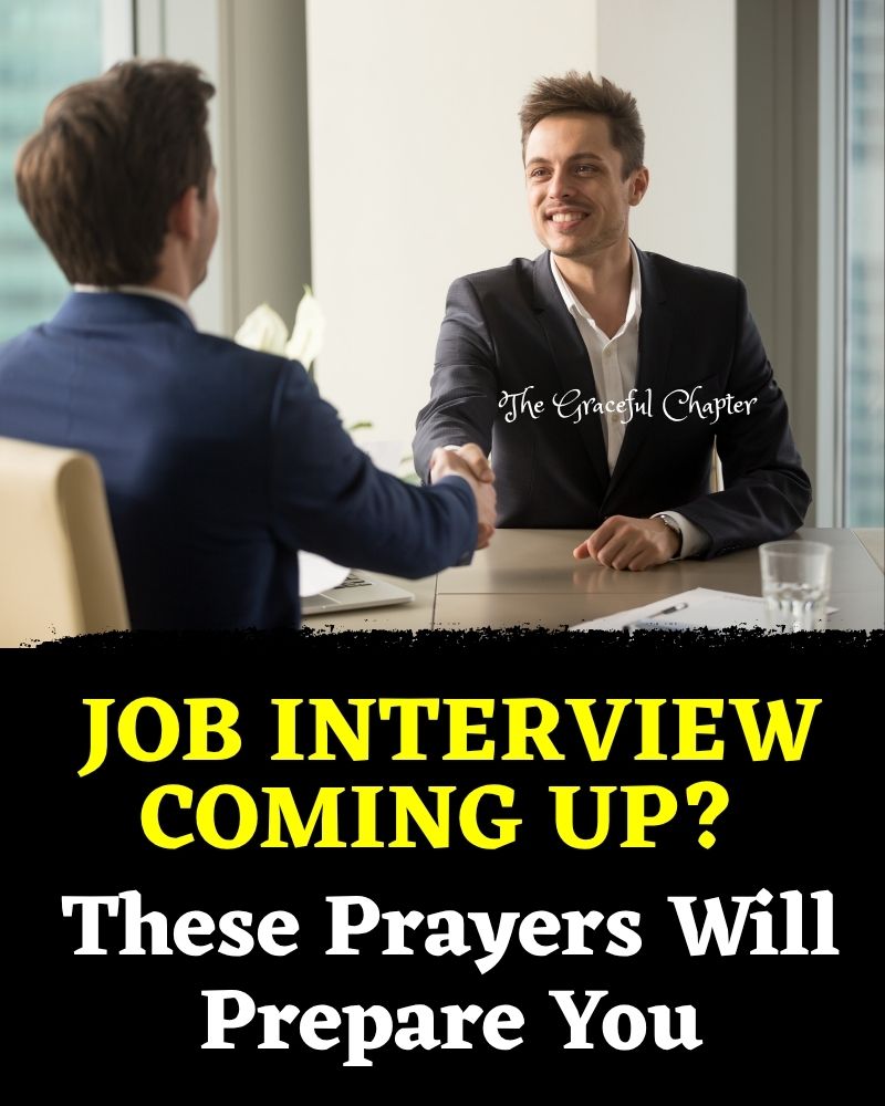 13 Prayers For A Job Interview