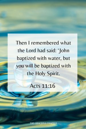 40 Bible Verses About Baptism - The Graceful Chapter