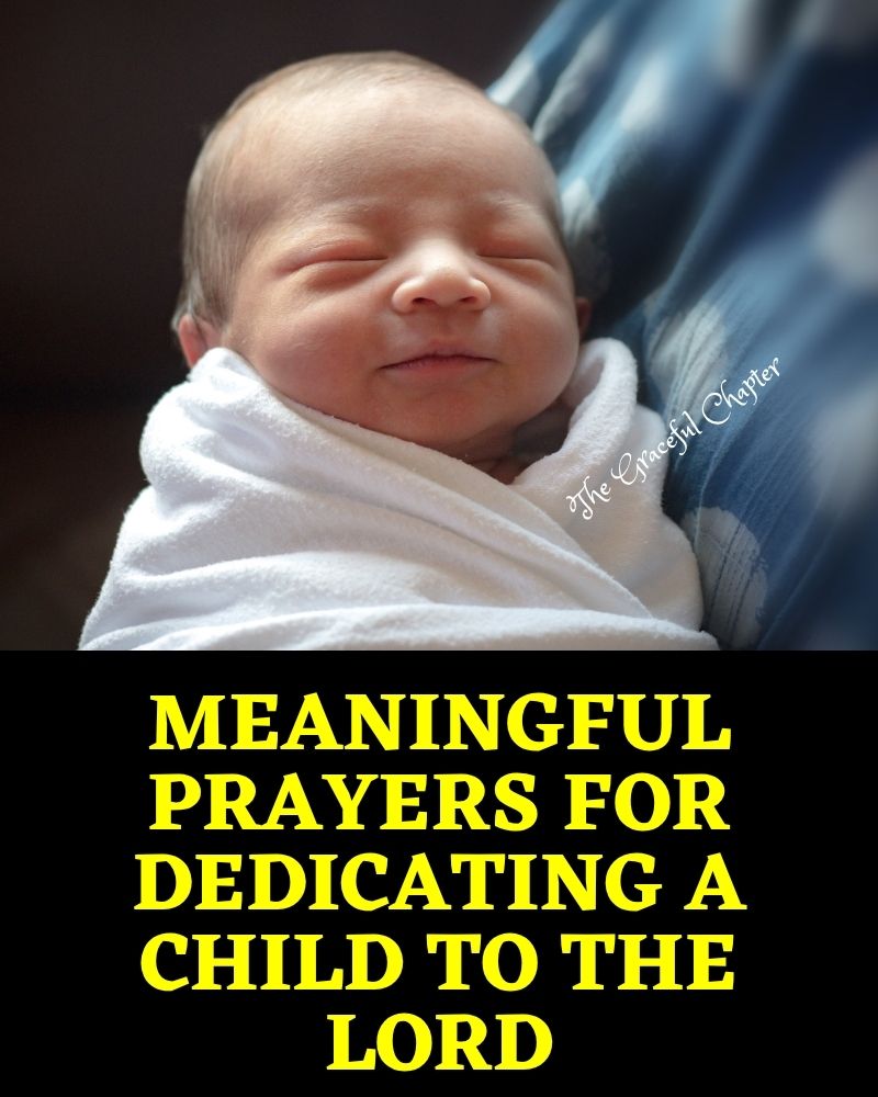 5 Prayers for Child Dedication