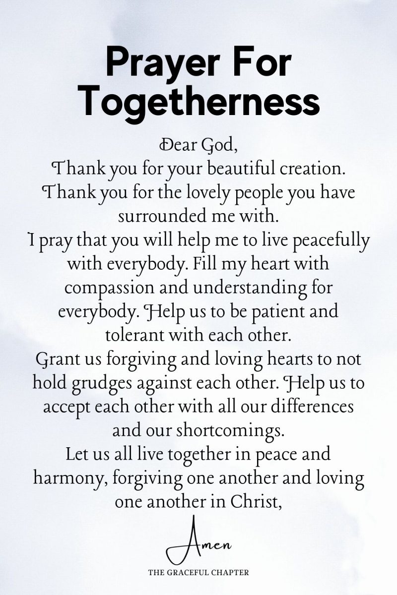 40 Bible Verses About Togetherness - The Graceful Chapter