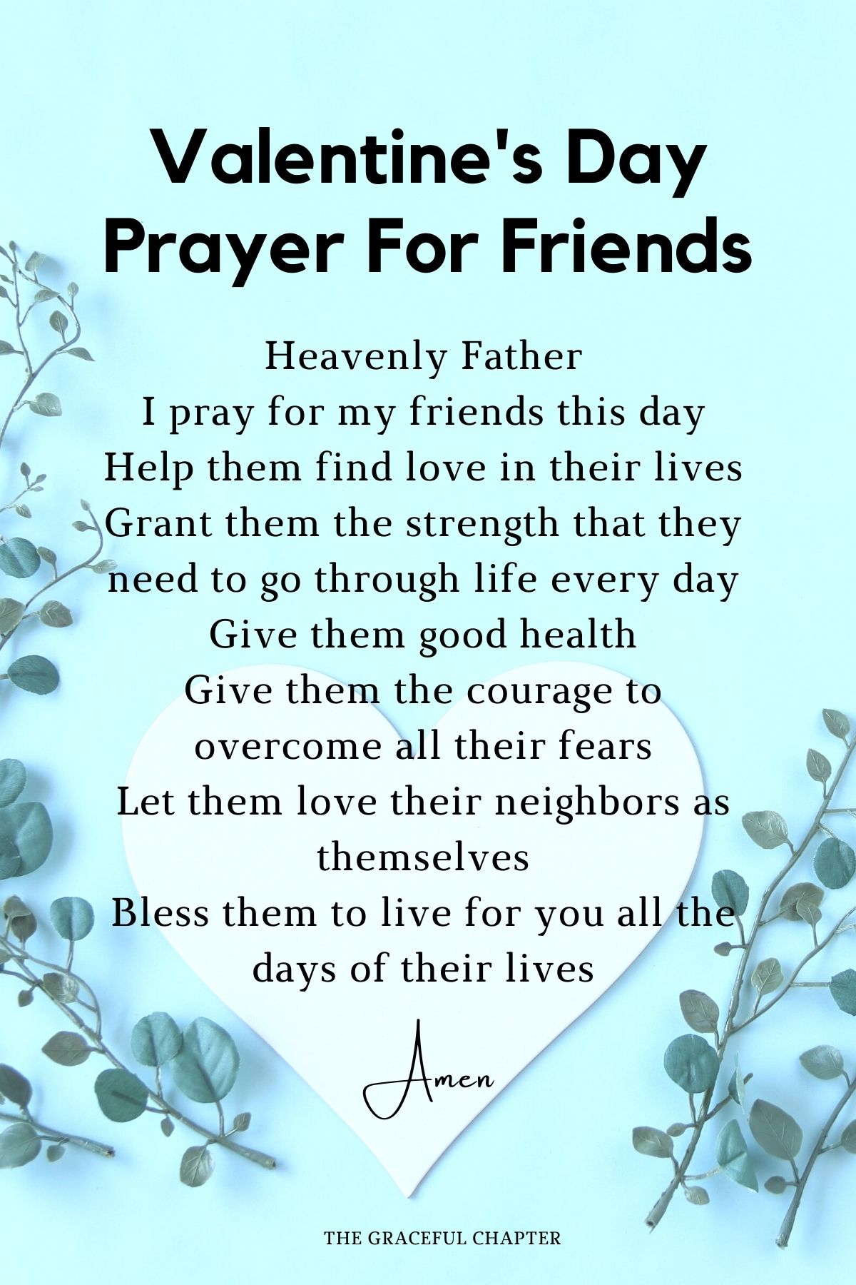 Valentine's day prayer for friends valentine's day prayers