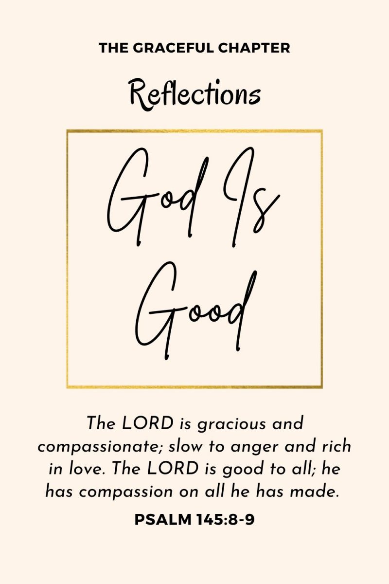 Bible Reflections – God Is Good – Psalm 145:8-9, 14-21