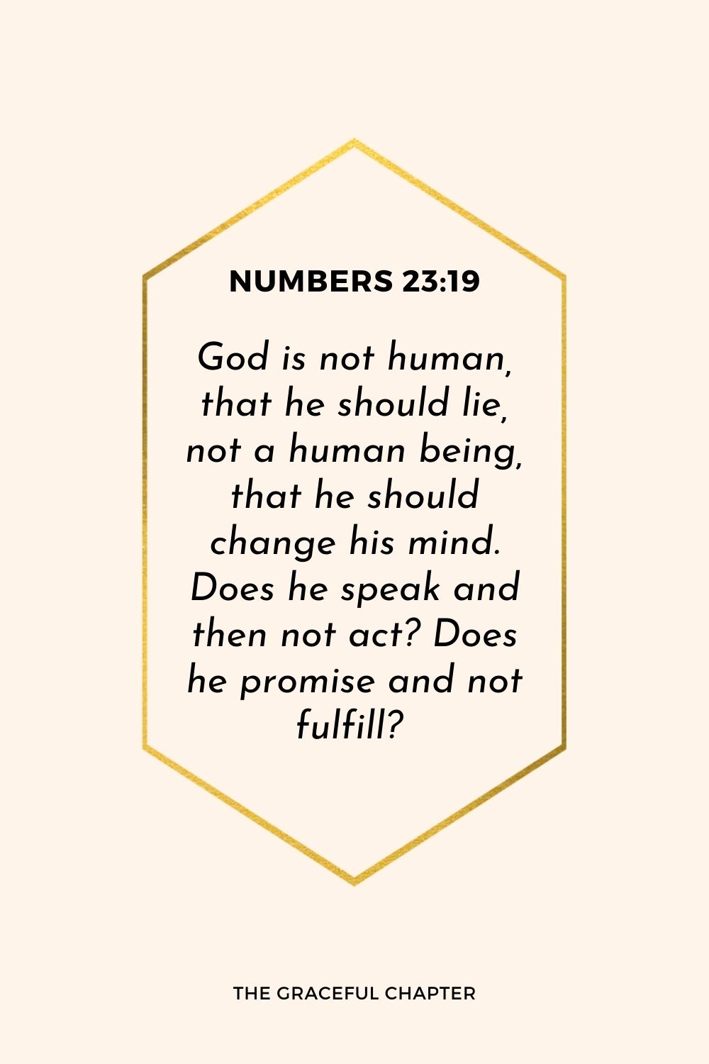 Numbers 23:19