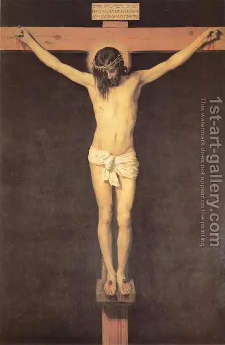 Jesus on the cross Christ Crucified by Diego Velazquez