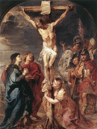 Christ on the Cross by Rubens