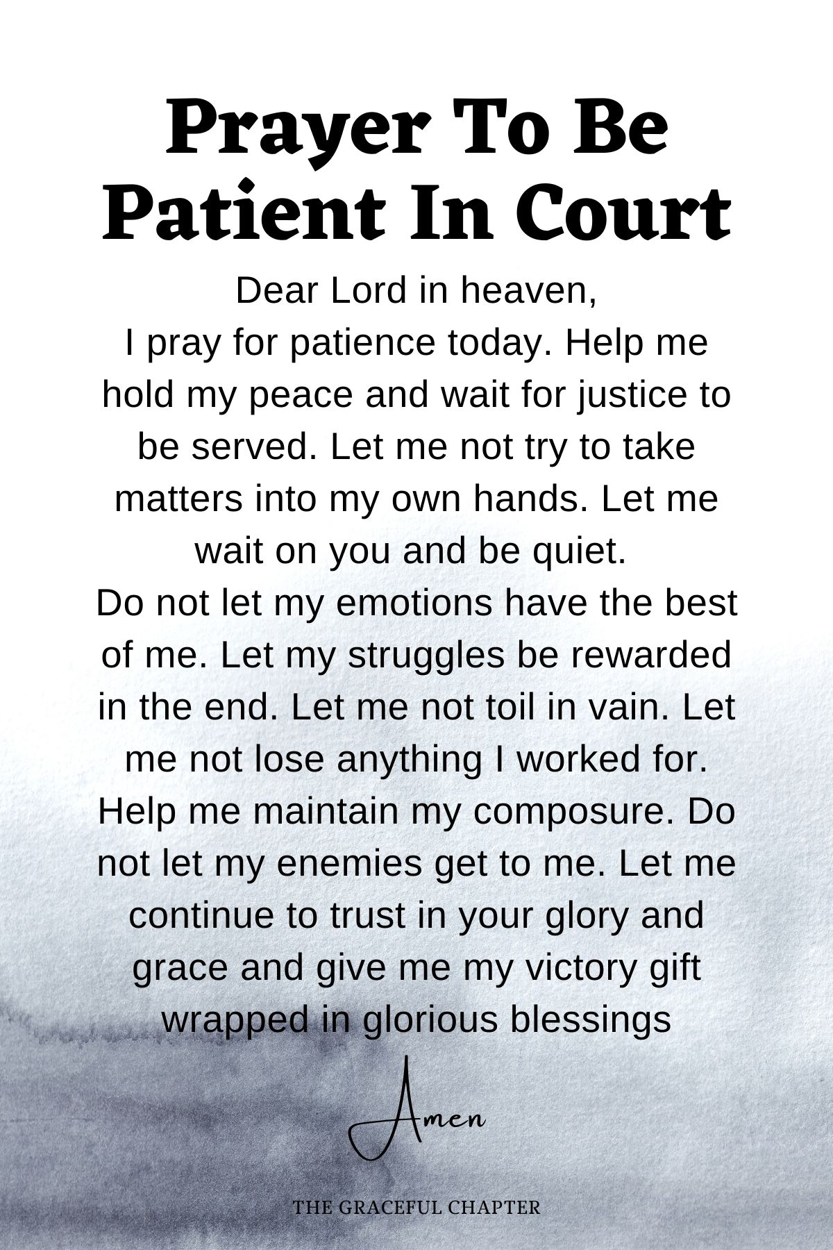 8 Hopeful Prayers For Court - The Graceful Chapter