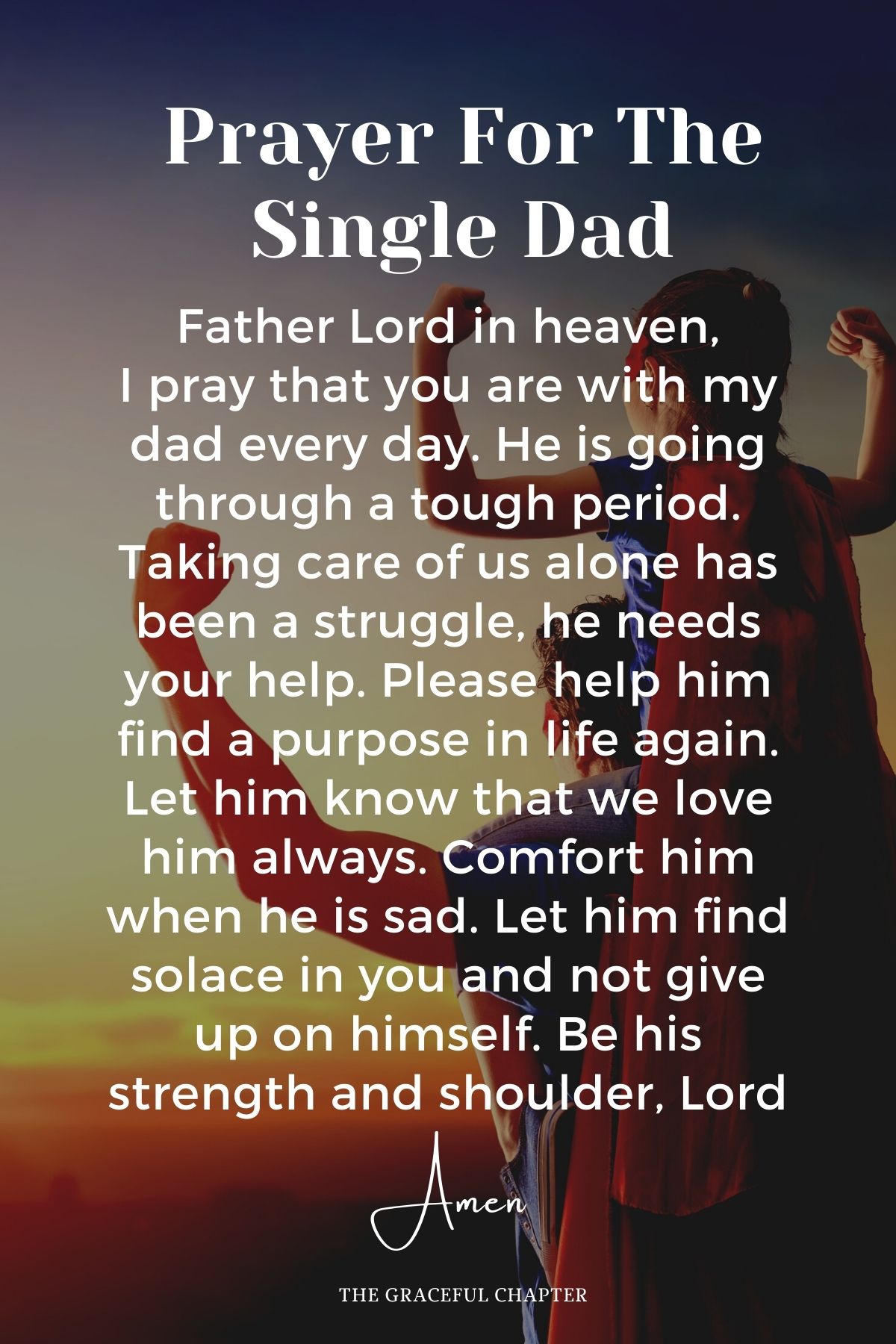 Prayer for the single dad