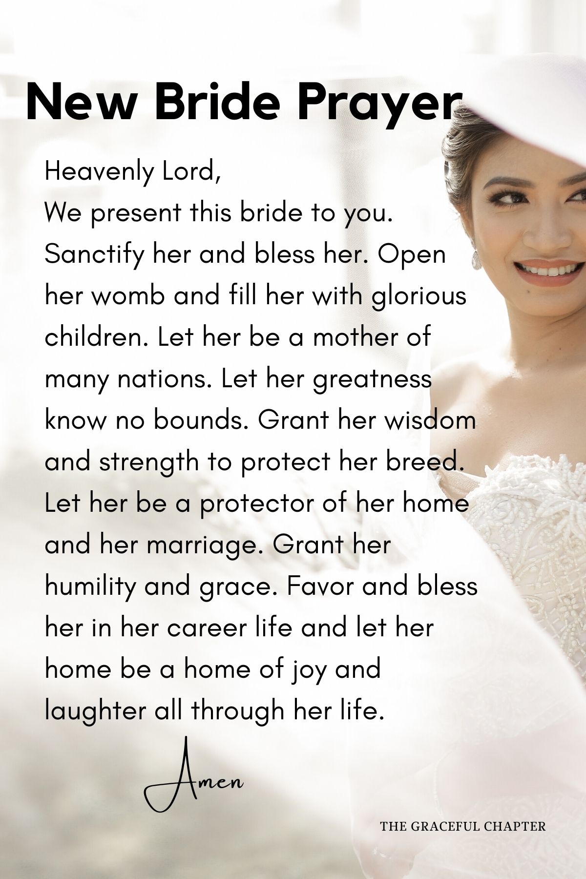 New bride prayer