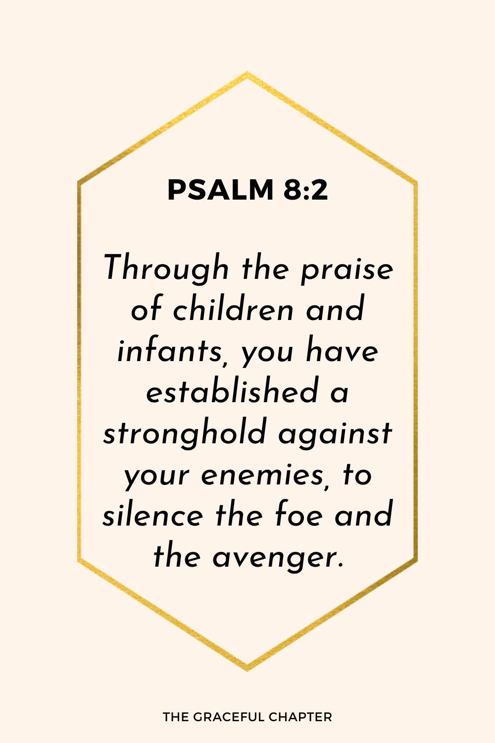 What Does Psalm 8 2 Mean