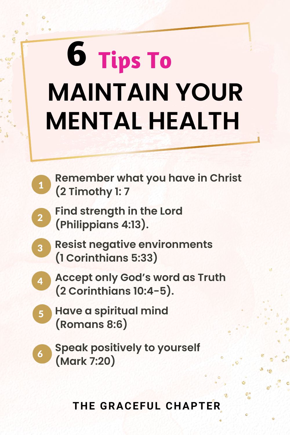 6 Tips To Maintain Your Mental Health