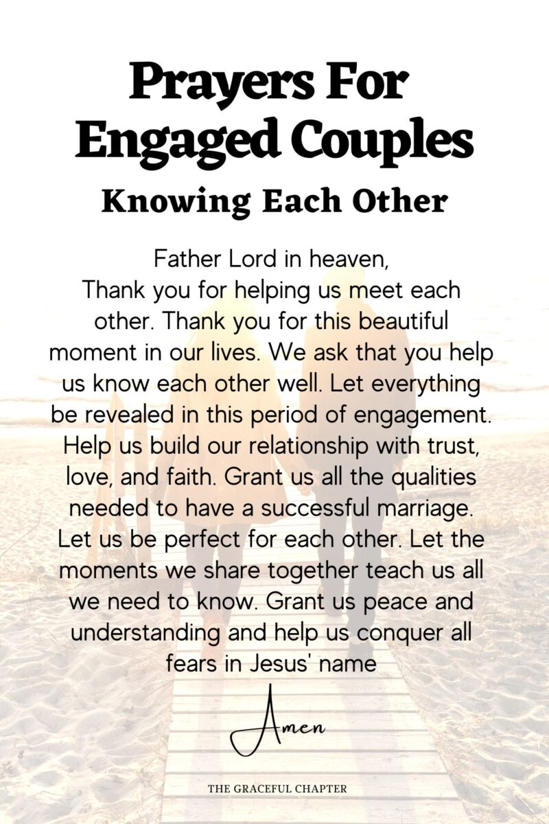 8 Important Prayers For Engaged Couples The Graceful Chapter