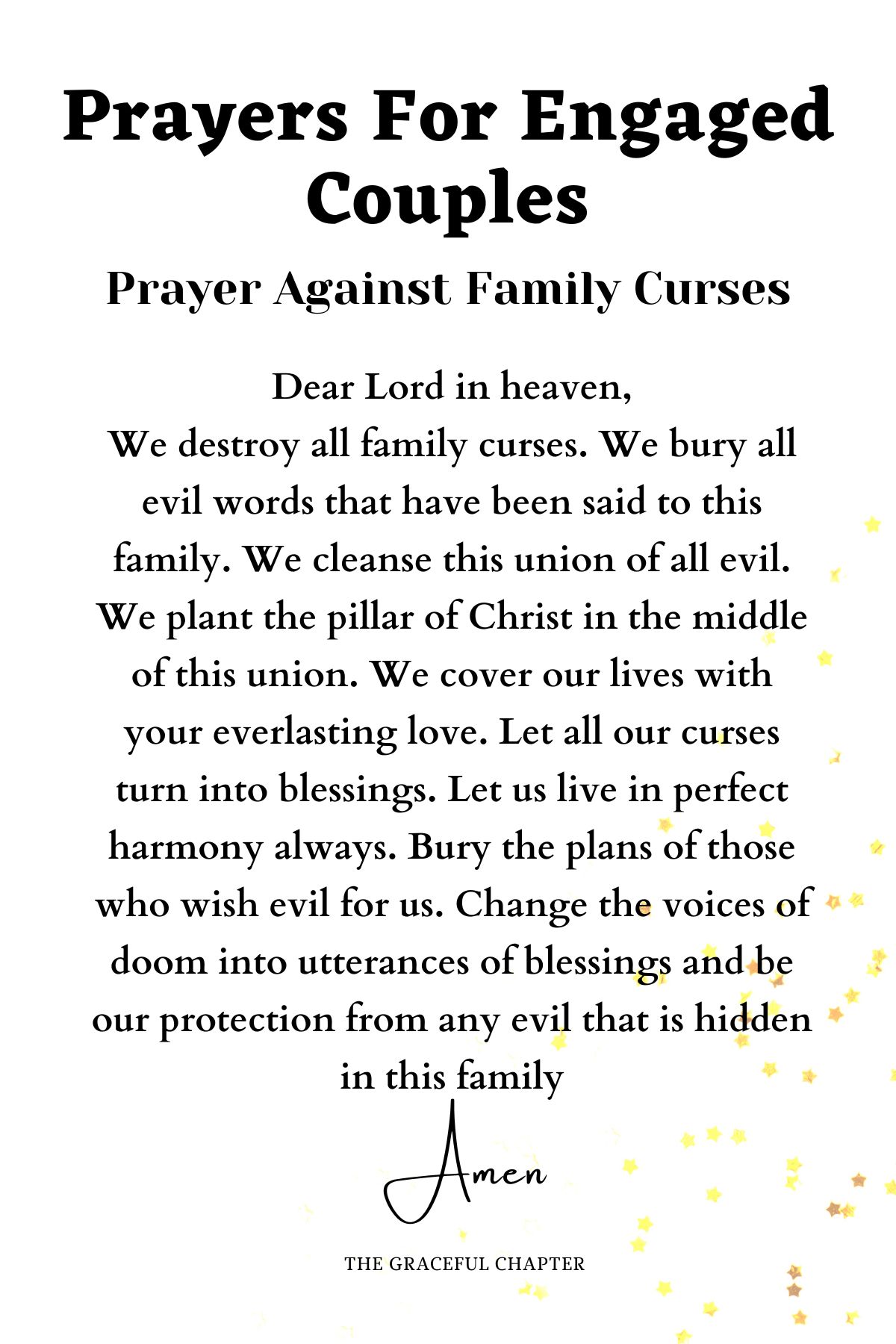  Prayer against family curses  prayer for engaged couples 
