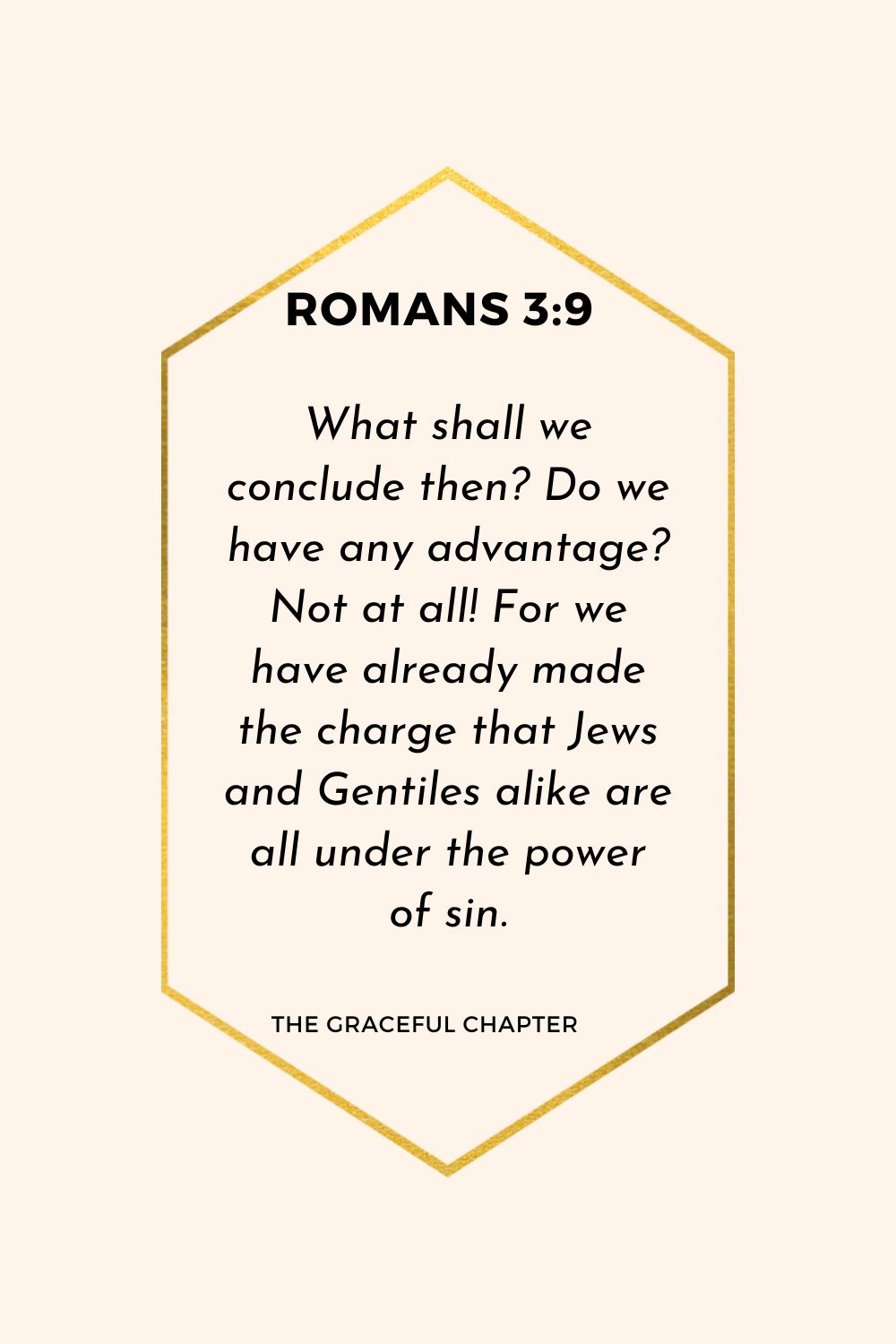 Verse – Romans 3:9