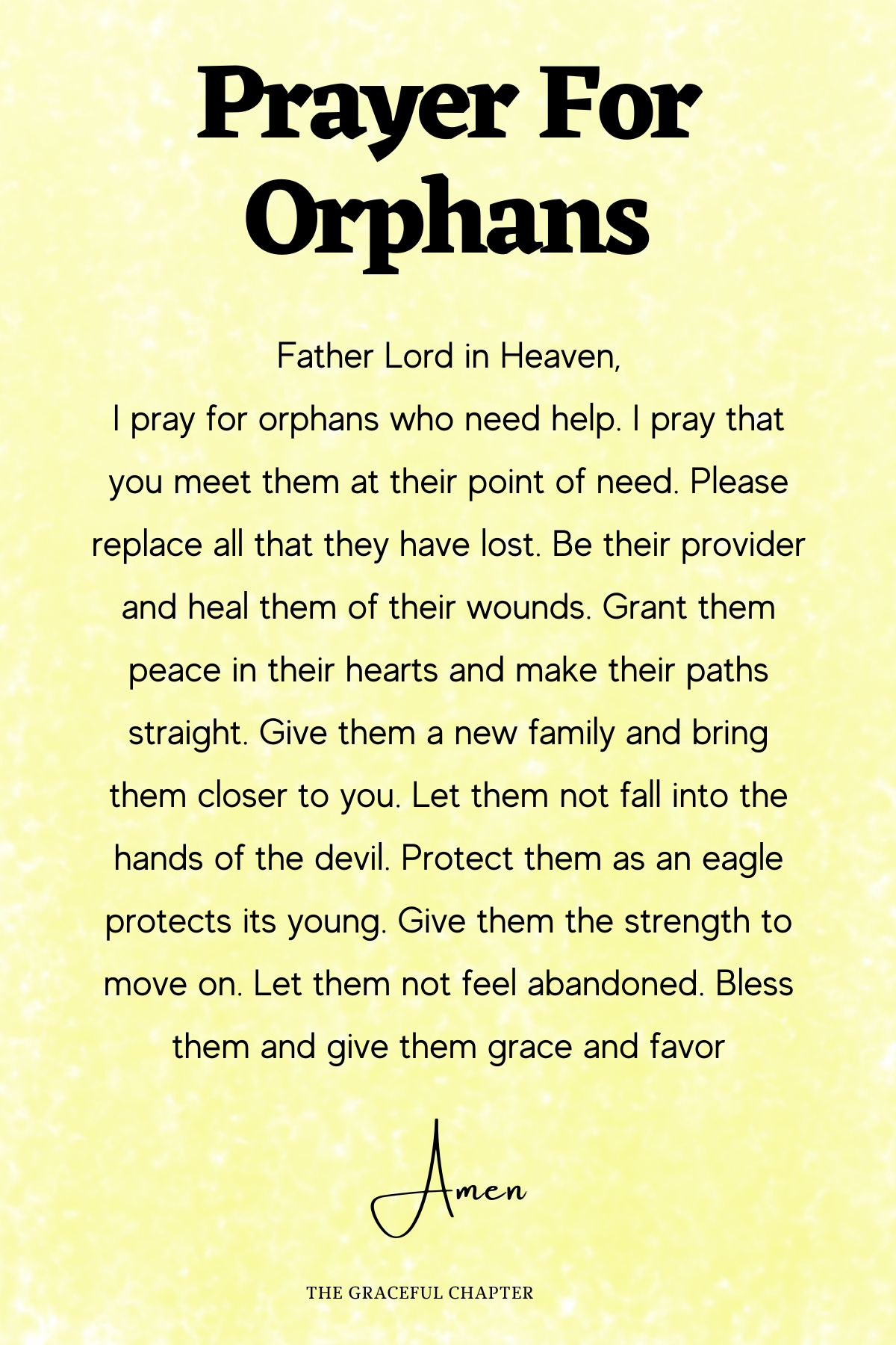 8 Sympathetic Prayers For The Needy - The Graceful Chapter