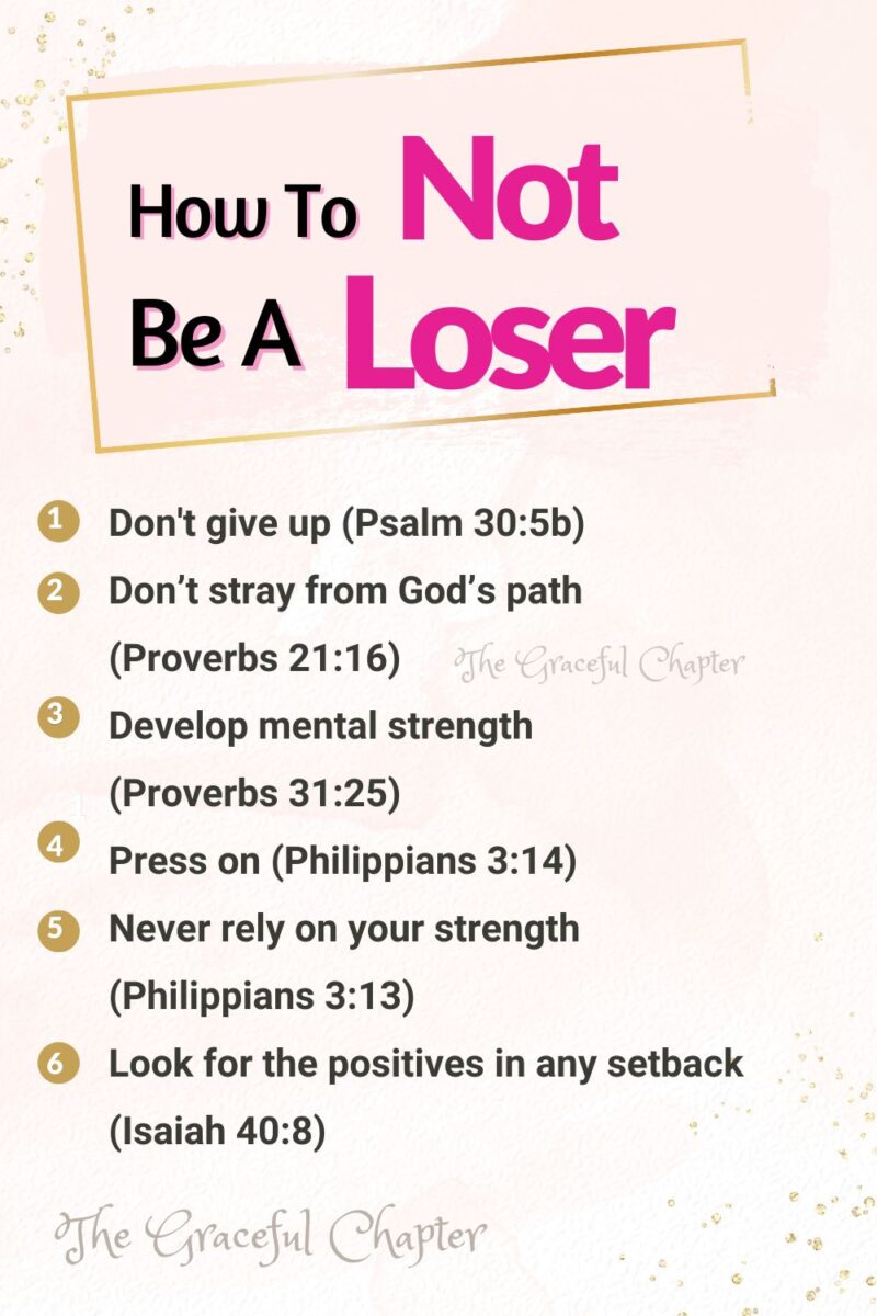 How To Not Be A Loser - The Graceful Chapter