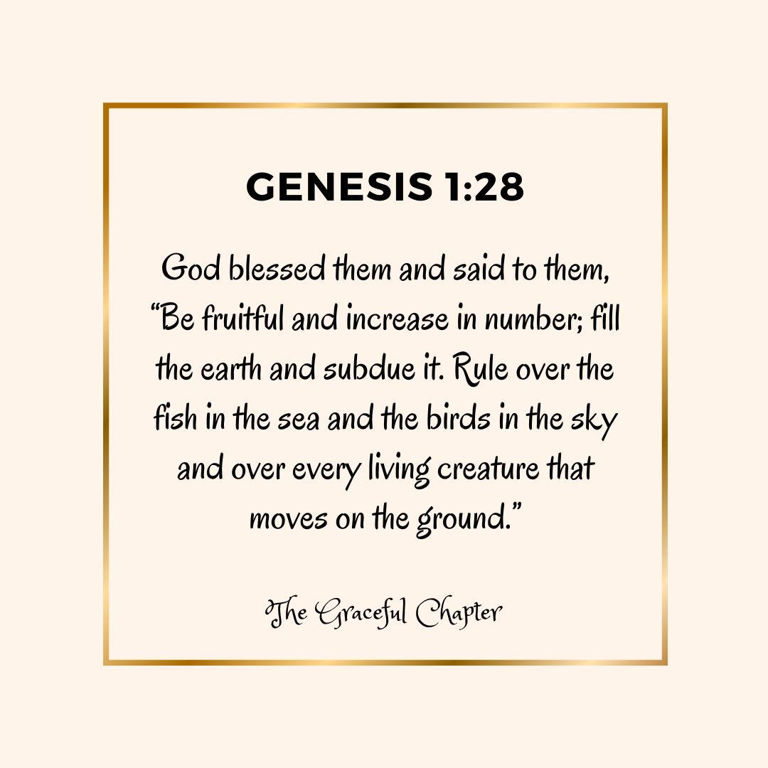 Verse – Genesis 1:28