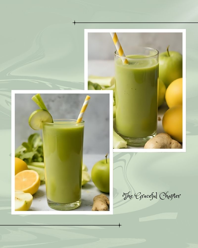 Flat Belly Green Detox Smoothie