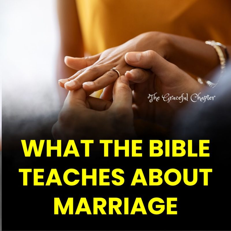 47 Bible Verses About Marriage